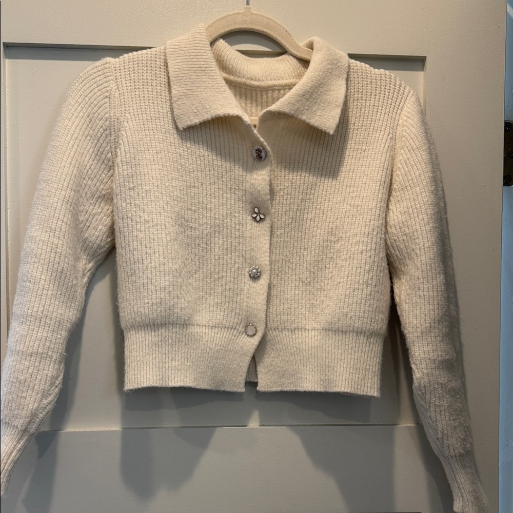 Vintage Button-Up Cardigan